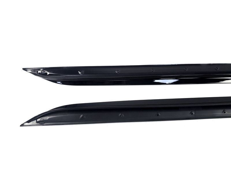 Лезвия на пороги Черный глянец (M-Performance) на BMW 3 G20, G21 2018-2022 429791 фото Лезвия на пороги Черный глянец (M-Performance) на BMW 3 G20, G21 2018-2022 429791 фото