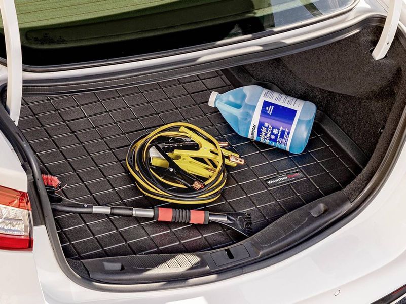 Килимок у багажник для Jaguar I-Pace 2018- чорний WeatherTech 401242 142093 фото