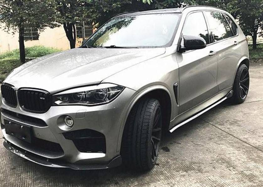 Карбонові дифузори на пороги для BMW X5M F85, X6M F86 2013-2019 Під замовлення 414907 фото
