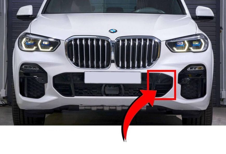 Повітрозабірник решітки на BMW X5 G05 2018-2022 лівий M-Paket оригінал 418203 фото
