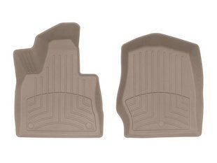 3D килимки для Ford Explorer 2020- бежеві передні WeatherTech HP 4515751IM 320499 фото