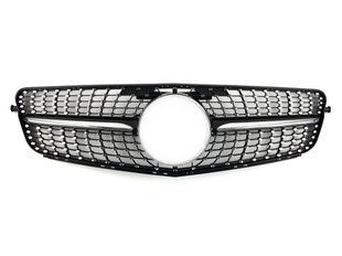 Решітка радіатора на Mercedes C-class W204 2007-2014 Black Diamond 429992 фото