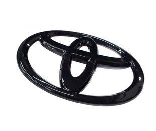 Автологотип емблема Toyota Black глянець 160мм з ніжками 426088 фото