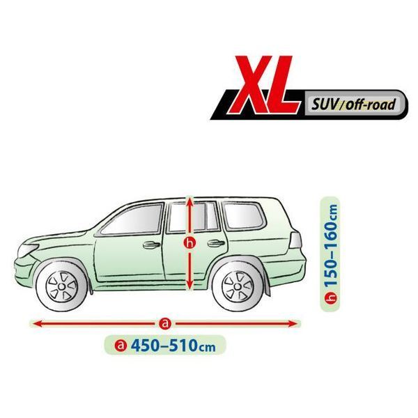 Чохол тент на автомобіль Kegel Membrane Garage XL SUV Off Road 450-510см 423706 фото
