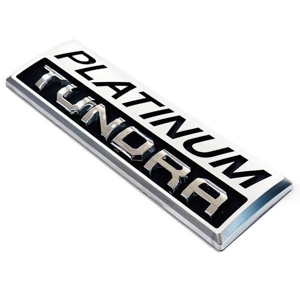 Логотип емблема Platinum на Toyota Tundra 2014-2021 на двері 523214 фото