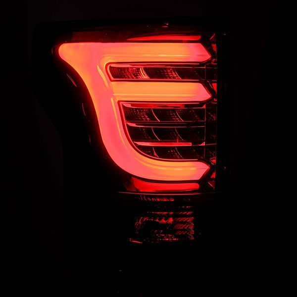 Альтернативна оптика задня на Ford F-150 2014- Alpharex PRO-Series LED Red Smoke 242533 фото