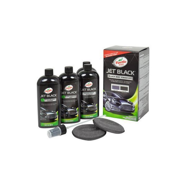 Набір для автомобілів чорного кольору Turtle Wax Black Box Jet Black Finish Kit 340608 фото