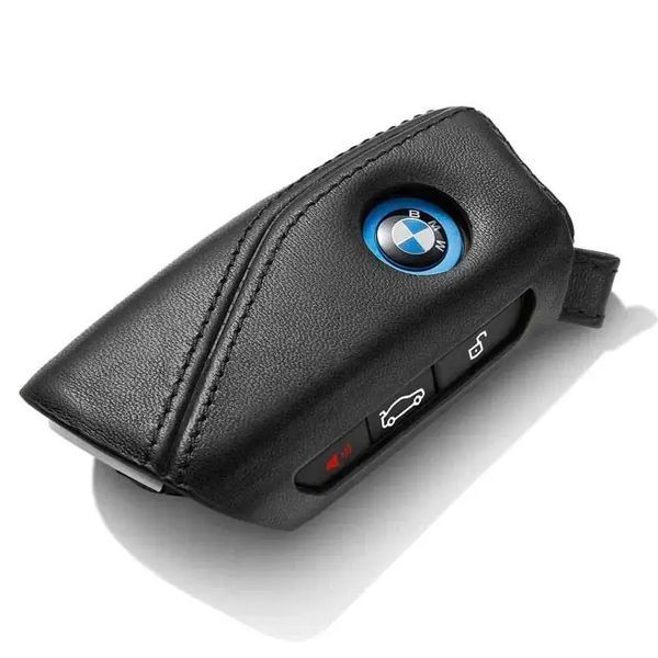 Чехол для ключей BMW Case Leather для BMW 5 G60, 7 G70, X1 U11, X5 G05 LCI, X6 G06 LCI, X7 G07 LCI, XM G09, IX I20 415319 фото