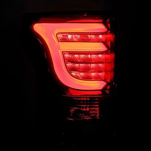 Альтернативна оптика задня на Ford F-150 2014- Alpharex PRO-Series LED Red Smoke 242533 фото