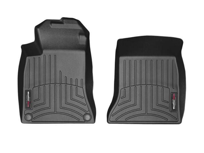 3D коврики для Mercedes CLA-class C117, X117, GLA-class X156 2013- черные передние WeatherTech 445151 46572 фото