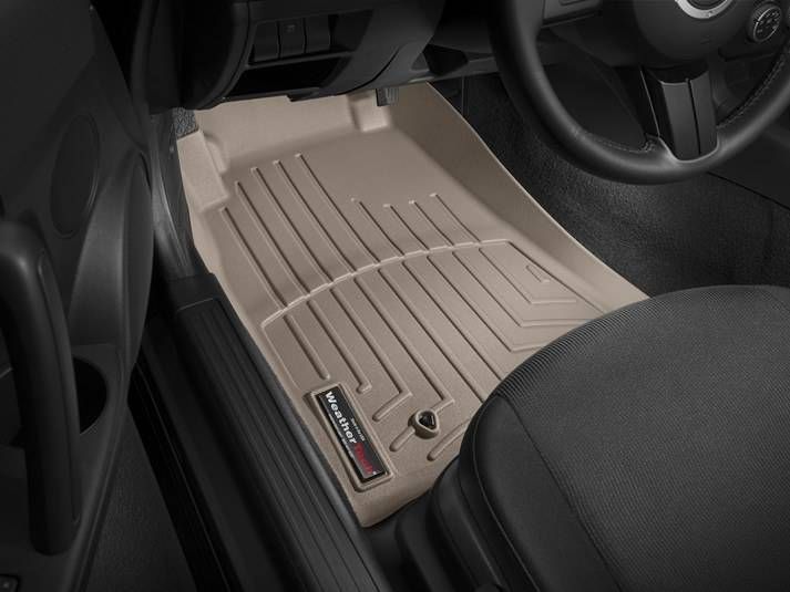 3D коврики для Mazda MX-5 2006-2015 бежевые передние WeatherTech 452621 186508 фото