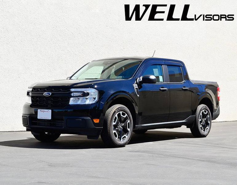 Дефлекторы окон на Ford Maverick 2022- Premium Series WELLvisors 356217 фото Дефлекторы окон на Ford Maverick 2022- Premium Series WELLvisors 356217 фото