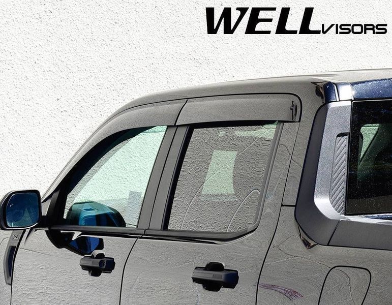 Дефлекторы окон на Ford Maverick 2022- Premium Series WELLvisors 356217 фото Дефлекторы окон на Ford Maverick 2022- Premium Series WELLvisors 356217 фото