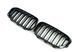 Решітка радіатора на BMW 1 F20, F21 2015-2019 M-Look Black 429047 фото 1