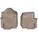 3D килимки для Ford F-150 2014-2020, 2021- бежеві передні WeatherTech 456971 141622 фото 1