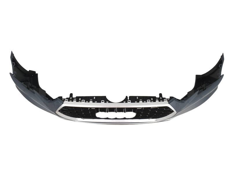 Передний бампер на Audi A4 B9 2015-2019 в стиле RS4 без радаров V3 428678 фото