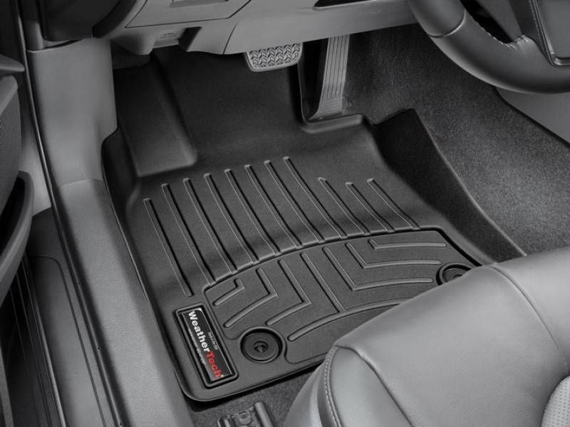 3D килимки для Toyota Camry XV70 2017-2024, XV80 2025- чорні передні WeatherTech 4412301 46771 фото