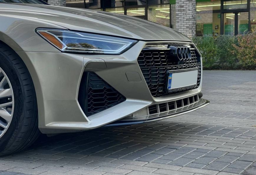 Передній бампер на Audi A7 2017-2023 стиль RS7 під радари RSU 428686 фото Передній бампер на Audi A7 2017-2023 стиль RS7 під радари RSU 428686 фото