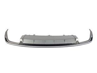 Диффузор (заднего бампера) Silver (в стиле S6 00-00) на Audi A6 C7 2014-2018 427822 фото