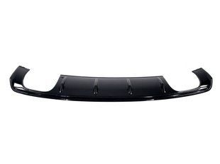 Диффузор (заднего бампера) Full Black (в стиле S3 00-00) S-Line Sedan на Audi A3 2012-2016 429703 фото