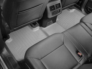 3D килимки для Volkswagen Atlas 2017- сірі задні WeatherTech 4610844 141416 фото
