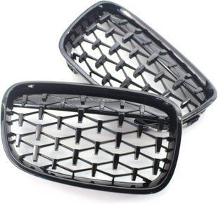 Решітка радіатора на BMW 1 F20, F21 2011-2015 Black Diamond 355182 фото