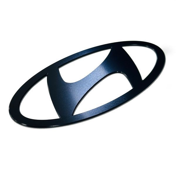 Задня емблема Hyundai Ioniq 5 Black Edition чорний сатин 523279 фото
