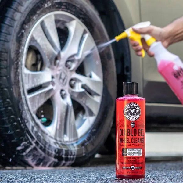 Очиститель для колес Chemical Guys Diablo Gel Oxygen Infused Foam Wheel and Rim Cleaner 473мл 408721 фото