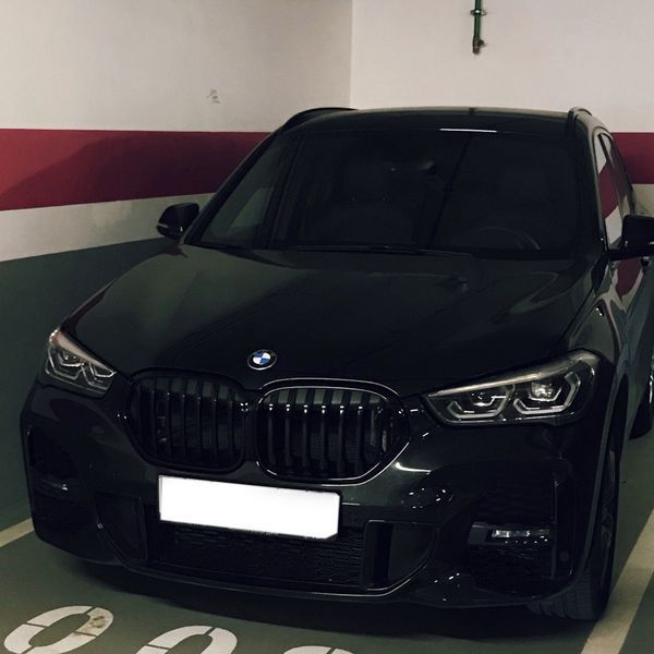 Решетка радиатора на BMW X1 F48 2019-2022 Shadow-line оригинал 51138080619 415700 фото