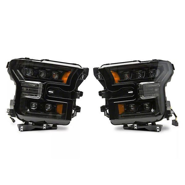 Альтернативная оптика передняя на Ford F-150 Raptor 2014-2017 LED Nova series Alpha-Black 242534 фото Альтернативная оптика передняя на Ford F-150 Raptor 2014-2017 LED Nova series Alpha-Black 242534 фото