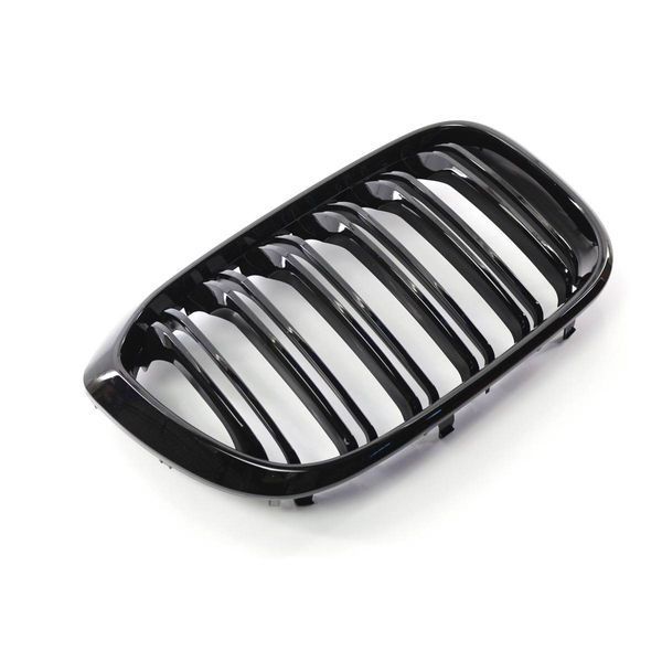 Решітка радіатора на BMW X3 G01, X4 G02 2018-2021 M-Look Black V1 355232 фото