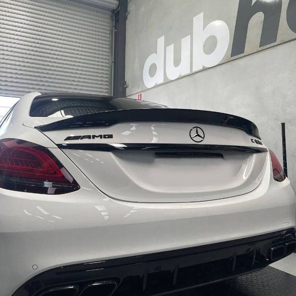 Спойлер на машину Mercedes C-class W205 2014- Carlsson Style черный глянец 430143 фото