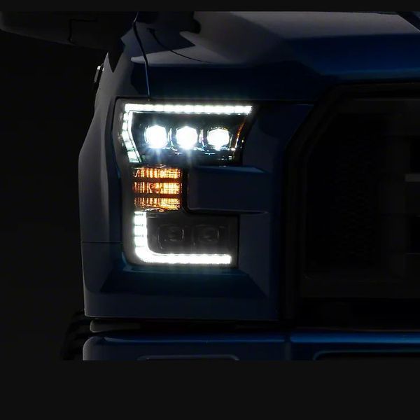 Альтернативная оптика передняя на Ford F-150 Raptor 2014-2017 LED Nova series Alpha-Black 242534 фото Альтернативная оптика передняя на Ford F-150 Raptor 2014-2017 LED Nova series Alpha-Black 242534 фото