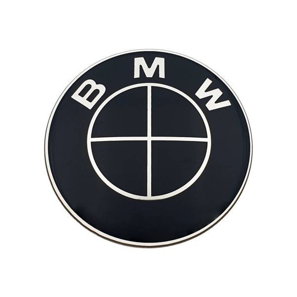 Автологотип шильдик эмблема BMW X6 F16 2014-2019 чорна передня 423990 фото