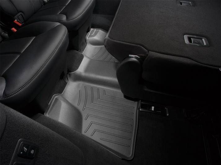 3D коврики для Mercedes GL-class X164 2006-2012 черные 3 ряд WeatherTech 440163 46596 фото