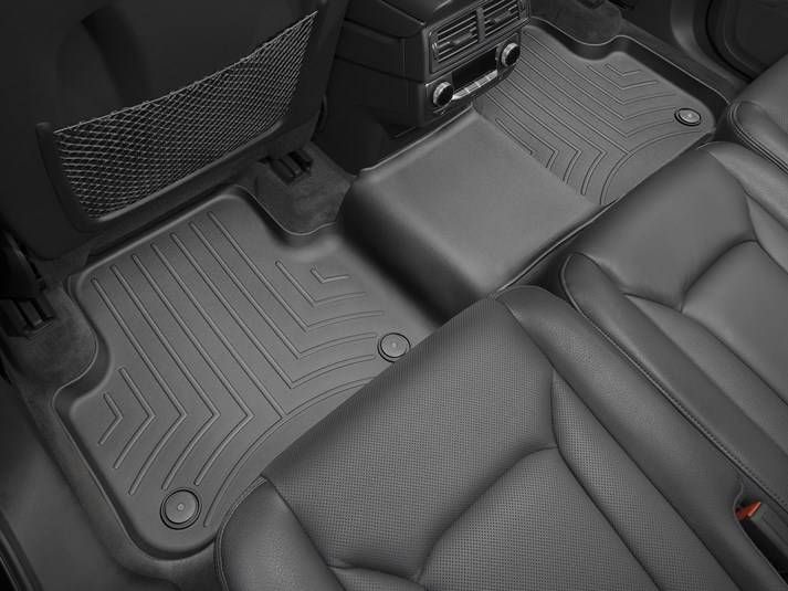 3D коврики для Audi Q7, Q8 2016- черные задние WeatherTech 448872 46150 фото