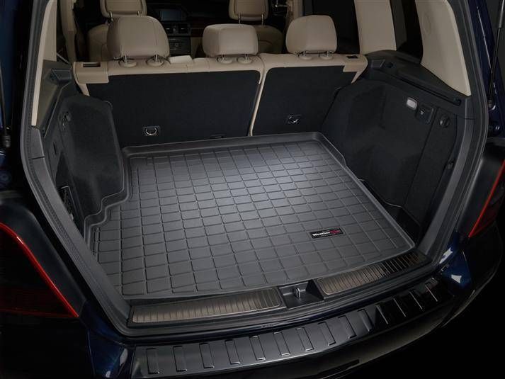 Килимок у багажник для Mercedes GLK-class X204 2010-2015 чорний WeatherTech 40383 45992 фото
