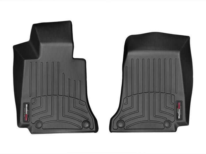 3D килимки для Mercedes C-class W205 2014- чорні передні WeatherTech 446761 46575 фото