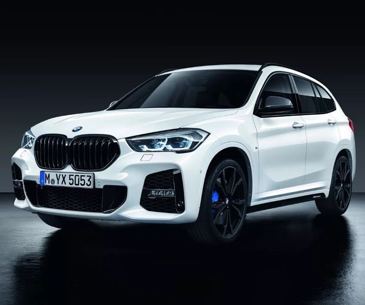 Решетка радиатора на BMW X1 F48 2019-2022 Shadow-line оригинал 51138080619 415700 фото