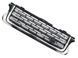 Решітка радіатора на Land Rover Range Rover 2010-2013 + жабри Chrome Black 429982 фото 3