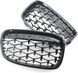 Решітка радіатора на BMW 1 F20, F21 2011-2015 Black Diamond 355182 фото 1
