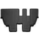 3D коврики для BMW X5 F15 2013-2018 черные 3 ряд WeatherTech 445593 46241 фото 1