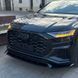Решетка радиатора на Audi Q8 2018-2023 в стиле RSQ8 2023 Black 430072 фото 3