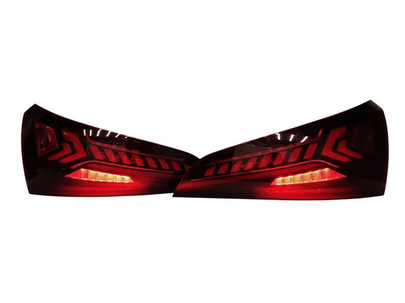 Задние фонари Led (Red) на Audi Q5 8R 2008-2012 года 522803 фото