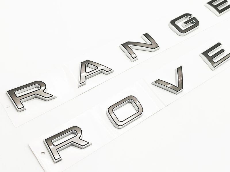 Автологотип емблема напис Range Rover SVAutobiography Edition 2025 - на кришку багажника 522681 фото Автологотип емблема напис Range Rover SVAutobiography Edition 2025 - на кришку багажника 522681 фото