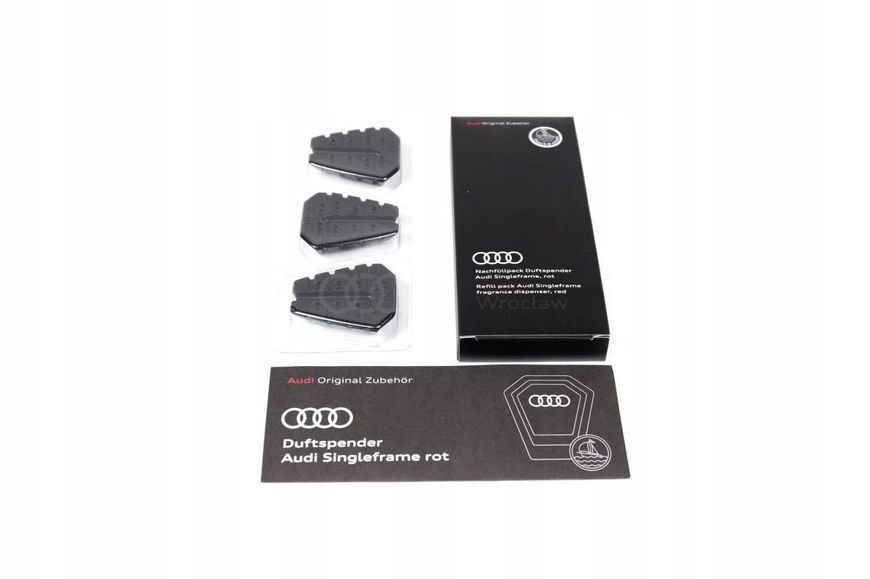 Набор картриджей для освежителя воздуха Audi Singleframe Black 81A087009 364780 фото