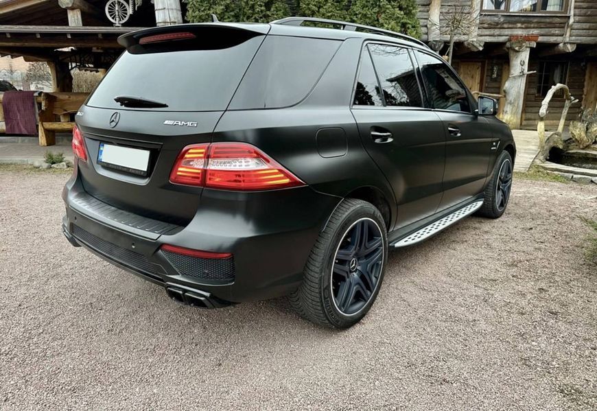 Комплект обвеса передний и задний бампер на Mercedes ML-class W166 2011-2015 в стиле ML63 AMG 428585 фото