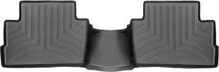 3D коврики для Nissan Qashqai, Rogue Sport 2017- черные задние WeatherTech 4411722 317121 фото