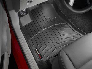 3D килимки для Dodge Charger 2006-2010 RWD чорні передні WeatherTech 440691 141612 фото