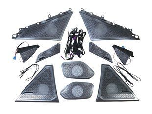 Сетки на динамики FULL SET Silver на BMW 5 Series G60/G61 2023-2025 года 522483 фото